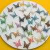 Colorida mariposa de borde ondulado crema pegamento creativa cadena para teléfono móvil accesorios de joyería acrílicos diy horquilla hebilla de zapato parche