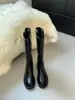 Botas largas marrones para mujer, de suela gruesa, estilo Martin por encima de la rodilla, nuevas botas de montar vintage para otoño e invierno, botas de pierna de pantalón de moda