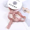 Borde de oreja de cola de pez hilo pequeño fresco cinta plisada cinta de hilo de borde ondulado flor de cinta material de embalaje cinta para ramo