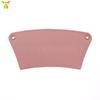 En Stock Moderno Metal Acrílico Cadena Funda para Vaso Desmontable Portátil Funda para Vaso de Té con Leche Manivela Taza de Café Funda de Cuero