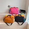 Bolsa de bádminton color block dopamina, bolsa de gimnasio portátil de gran capacidad con separación de seco y húmedo, adecuada para viajes cortos