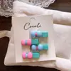 Elásticos de Cabelo Coloridos Infantis Transfronteiriços Que Não Danificam o Cabelo, Faixas de Cabelo para Bebê, Elásticos para Rabo de Cavalo, Presilhas de Cabelo Coloridas de Segurança