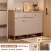 Armário de Sapatos para Corredor Fora da Porta, Armário de Armazenamento para Entrada de Casa, Integrado na Parede, Novo Armário de Sapatos Minimalista de Entrada 2025