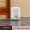 Par de Tazas de Té de Porcelana de Jade Blanco Juego de Té Kung Fu Regalo de Negocios Logotipo Juego de Té Completo Caja de Regalo Souvenir