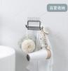 Estante de cocina de hierro para utensilios de cocina estante de almacenamiento de cucharas sin perforaciones estante de ganchos para colgar en la pared venta al por mayor
