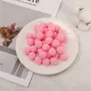 Bolas de felpa coloridas de 5 cm, grandes y de alta elasticidad, para manualidades de jardín de infantes, bolas de felpa DIY, disponibles para venta al por mayor