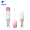 Nuevo Tubo de Brillo de Labios Esmalte de Labios Tubo Vacío Spray Degradado 5ml Material de Empaque de Brillo de Labios Transparente Material de Empaque de Cosméticos Proveedor Fabricante