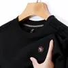 Nueva Camiseta de Manga Larga Casual con Cuello Redondo y Estampado para Hombre de Mediana Edad, Nueva Colección Primavera 2026, Transfronteriza