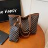 Bolsa Grande para Sogra para o Dia a Dia 2025 Outono Novo Estilo Coreano Bolsa de Ombro Bolsa Tote Simples Bolsa de Mão de Alto Valor