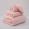 Toalha de veludo Slub, pacote com 3 toalhas de vedação de cintura, toalha macia, absorvente, espessada, toalha de rosto de casal, toalha grande de secagem rápida para adultos