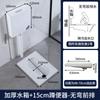 Guangdong Modelo Delgado con Curva 20cm 18cm Sin Curva 15cm 13cm Tipo Sifón Tubería Grande Inodoro de Sentadilla Venta al por Mayor