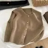 Chaleco de punto holgado estilo coreano, jersey versátil, top casual fino de moda 2026 nuevo para mujer
