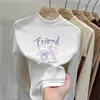 Camiseta casual de manga comprida infantil, novo estilo 2026, camada interna quentinha para meninas, top com gola alta e meio zíper em fleece dupla face