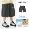 Pantalones Cortos de Algodón Puro para Niños Verano Pantalones de Cinco Puntos 2026 Nuevo Estilo Ropa de Verano para Niños Pantalones Cortos Modernos para Niños