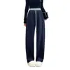 [Especial] Otoño 2026 Moda Coreana Nueva para Mujer Tallas Grandes Pantalones Rectos con Lentejuelas Corte 3D 1087