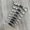 Cuchara Medidora de Doble Cabeza del Fabricante Juego de Cucharas de Acero Inoxidable Utensilios para Hornear Magnético Juego de 8 Piezas Amazon Hogar Cocina Sal