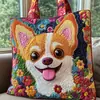 2026 Nueva Serie Transfronteriza de Cachorros Estampado Digital Bolso de Hombro Acolchado de Moda