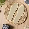 Las plantillas para hombre son absorbentes de sudor y resistentes al olor, hechas de carbón de bambú, plantillas de malla cómodas y transpirables, suelas suaves que no cansan los pies, adecuadas para todas las estaciones