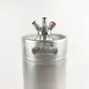Barril Pequeño de 10L para Cerveza Adecuado para Cerveza Artesanal Casera Portátil de Acero Inoxidable Barril de Cerveza Puede Hacer LOGOTIPO