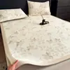 Esterilla Refrigerante de Seda de Hielo Jacquard Pe Clase A Modelo Nuevo 2026 para Uso en Casa en Verano, Esterilla Refrigerante de Aire Acondicionado, Esterilla de Seda de Hielo, Lavable a Máquina