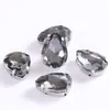 Rhinestones de Garra de Cristal de Gota de Agua, Rhinestones de Vidrio de Garra Única Cosidos a Mano en Cuatro Esquinas, Joyería y Accesorios para Ropa DIY