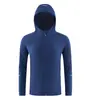 Jaqueta Camisa de Futebol Direto da Fábrica Masculina Feminina para Ciclismo ao Ar Livre Corrida Esportes Top à Prova de Vento com Capuz Manga Longa Cardigan