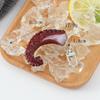 Modelo de Alimento de Pez Espada Simulada Plancha de Hierro Calamar Pulpo Pequeño Calamar Pescado a la Parrilla Seco Accesorios Decorativos