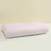 Funda de almohada de verano Cool-Skin con sensación de hielo, amigable con la piel, sedosa, transpirable, extraíble y lavable, con cintas, específicamente para almohadas de látex, funda de almohada antisudor