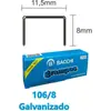 Grampeador 106/8 Aço 3000 Grampos
