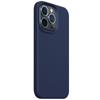 Funda de silicona líquida auténtica para iPhone 15, iPhone 14, ventana grande, 13, funda protectora agradable para la piel, 12 Pro Max