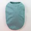 Chaleco de ropa de color sólido de algodón puro para primavera y verano para perros de mascotas, a color, para perros pequeños, medianos y grandes, atuendo de dos patas estilo panda