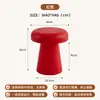 Taburete redondo de lujo ligero para el hogar, taburete para manicura y belleza, taburete de tocador para dormitorio de maquillaje, popular entre las chicas, taburete para cambiarse los zapatos, taburete bajo para sala de estar