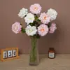 Flores de Rosa Artificiales Hidratantes con Tacto Realista para Decoración de Bodas de Hotel, Arreglos Florales para el Hogar y Decoraciones Florales - Venta al por Mayor desde el Fabricante