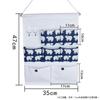 Bolsa de Armazenamento Suspensa Multifuncional para Porta de Quarto Estilo Nórdico, Bolsa de Armazenamento Suspensa Dobrável para Guarda-Roupa, Cama, Parede