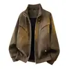 ¡Modelo Doméstico! 2026 Nueva Chaqueta Casual Versátil de Moda Retro Americana para Hombre Chaqueta Corta Casual Simple de Moda