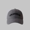 Gorra de Béisbol de Top Suave Bordada con Letra Coreana para Mujer Primavera y Otoño Nueva Urbana Casual Combinable Sombrilla de Sol para Hombre Moderna