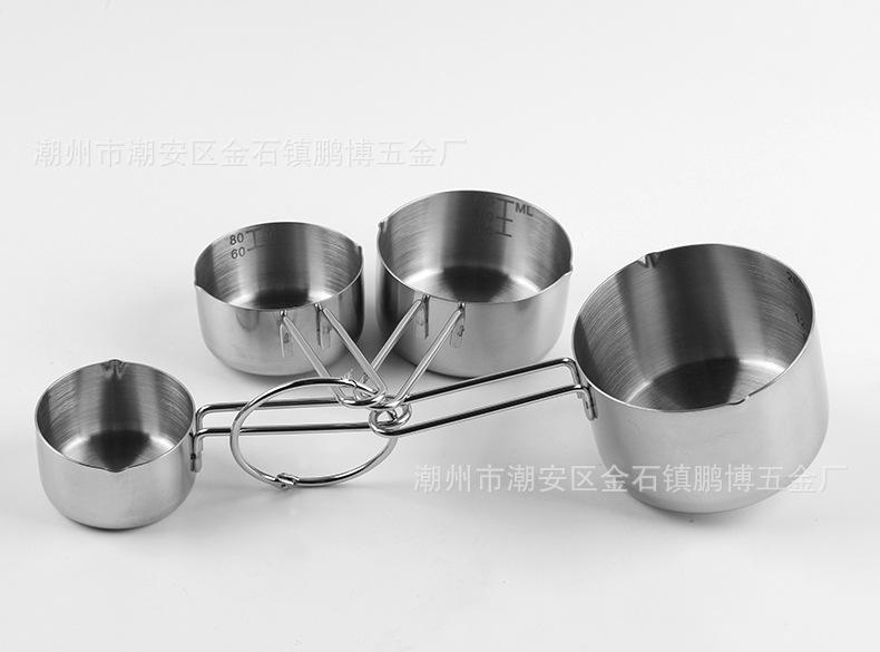 线柄量杯四件套4