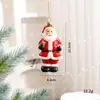 Venda Direta de Fábrica Decoração de Natal Pingente Realista de Papai Noel Ornamento Pendurado em PC Decoração de Árvore de Natal Artigos de Decoração para Atmosfera de Feriado
