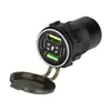 Carregador de Moto QC Duplo USB com Interface PD Modificado para Suportar Carregamento Super Rápido, à Prova d'Água, 24V/12V, com Carregador de Celular Adicional