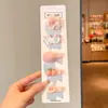 Pinzas para el pelo de tela de cobertura total dulces para bebés y niños, Pinzas laterales lindas para bebés y niños pequeños, Pasadores y accesorios para el pelo para niñas