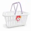 Caja de almacenamiento de papelería para cosméticos de escritorio, estudiante, caricatura, linda, canasta pequeña, canasta de almacenamiento, frutero, se puede vender al por mayor