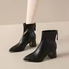 Botines retro de punta para mujer, colección otoño/invierno 2026, botas estilo Martin elegantes y a la moda, geniales y versátiles, perfectos para figuras menudas, botas adelgazantes