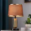 Luminária de mesa clássica de venda direta, luminária de mesa com sensor estilo americano, luminária de cabeceira dimerizável com controle de toque para casamento e quarto