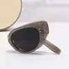 Nuevas Gafas de Sol Plegables para Mujer de Gama Alta para Rostro Grande Llamativas Ojo de Gato Gafas de Sol para Hombre Europeas y Americanas Chicas Populares Gafas de Sol Vintage