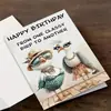 Tarjetas de Felicitación de Cumpleaños Transfronterizas Más Vendidas de Amazon, Tarjetas de Felicitación Divertidas en Inglés para el Día del Maestro, Incluyendo Sobre, Tarjeta y Regalo