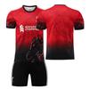 Jersey Rojo Edición Especial del Liverpool No. 11 Salah 4 Van Dijk 20 Jota Conjunto de Uniforme de Fútbol Infantil para Hombre