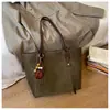 Bolso de Gran Capacidad para Mujer 2026 Nuevo Otoño/Invierno Tacto de Alta Gama Estudiante Universitaria Bolso de Hombro Único para Clase Bolso Tote para Viajar