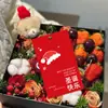 Etiqueta de Natal Pingente de Enfeite Personalizado para Presente Cartão de Mensagem para Sobremesa de Confeitaria Cartão para Caixa de Presente de Véspera de Natal