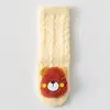 Bebés Recién Nacidos 0-1-3 Años Terciopelo Australiano Engrosado Cálido Otoño e Invierno Estilo Japonés Trenzado Calcetines de Media Pantorrilla