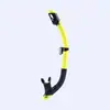 Tubo de Respiração de Silicone Macio para Natação e Snorkel Transfronteiriço Equipamento de Snorkel Gratuito para Adultos e Homens, Tubo de Respiração de Mergulho Totalmente Seco